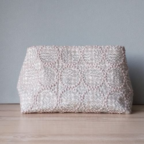 ミナペルホネン ハンドメイドさんかくまちポシェット(タンバリン