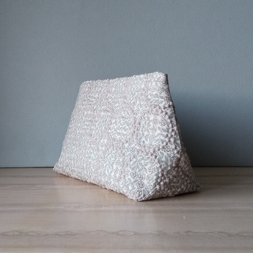 ミナペルホネン ハンドメイドさんかくまちポシェット(タンバリン