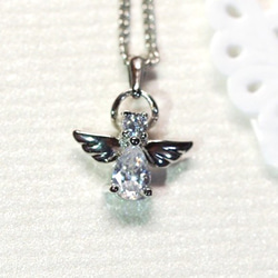 再販 キラキラ天使のネックレス 1枚目の画像