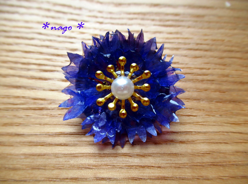 ☆レジンヘアゴム ブローチ☆♡No.535♡