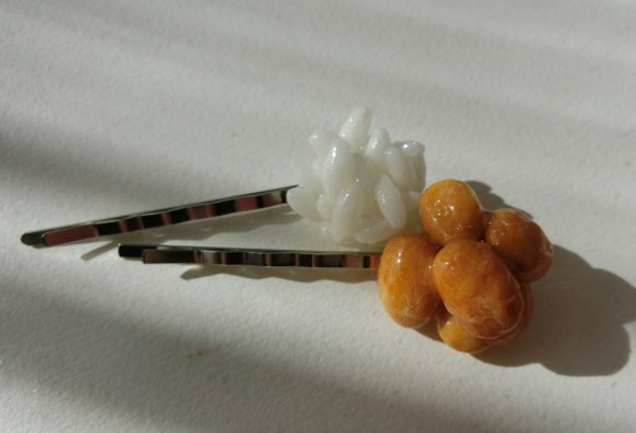 納豆とご飯のヘアピン１ 2枚目の画像
