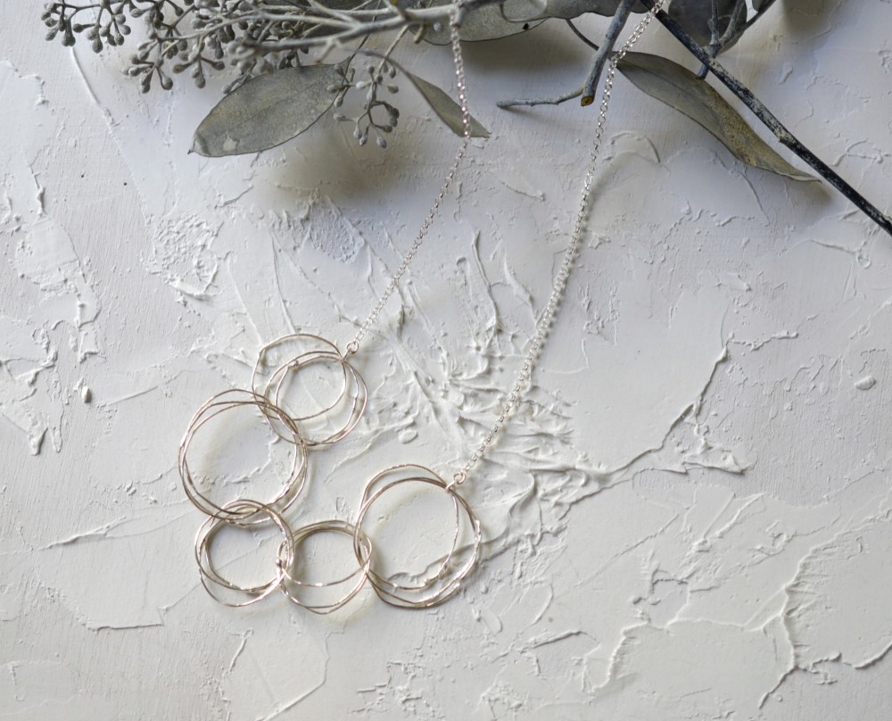 "kemuri"シルバーネックレス【受注制作】