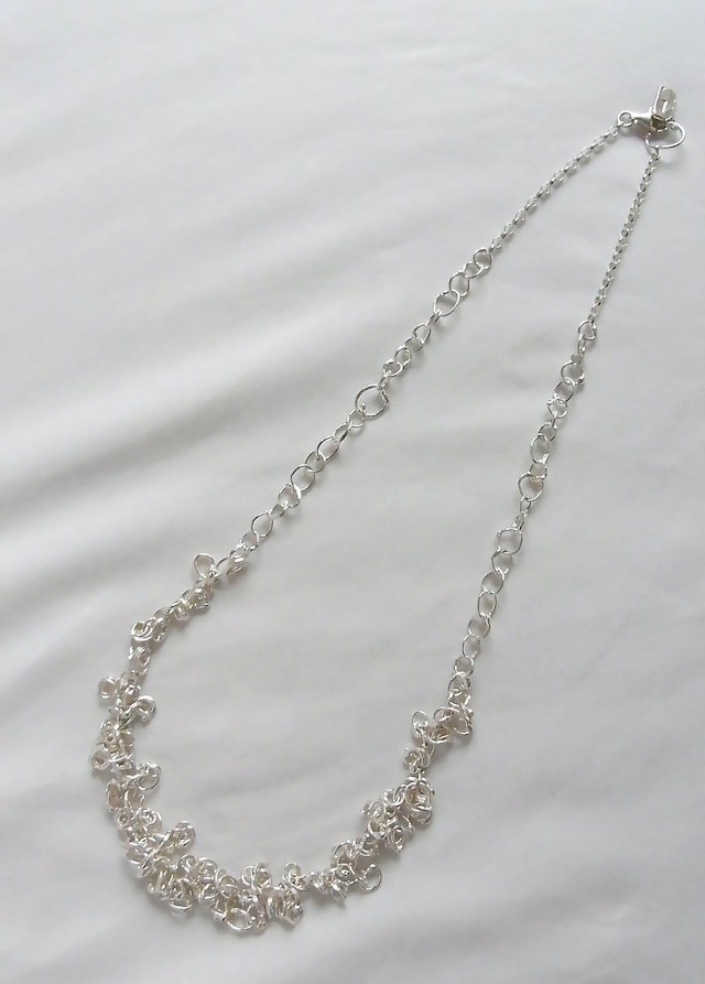 uzu 純銀のネックレス　【受注制作】