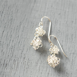 "amami" 2star candies silver pierced earrings 第2張的照片