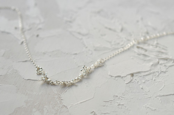 "surely" pure silver necklace 第3張的照片