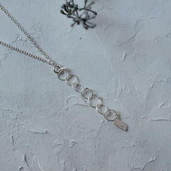 ”to be continued"silver necklace 第4張的照片