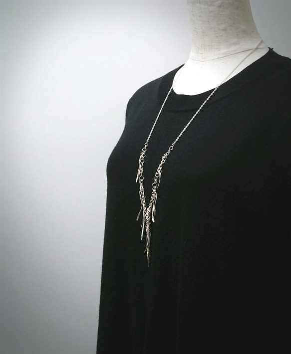 ”orihime"silver necklace 第1張的照片