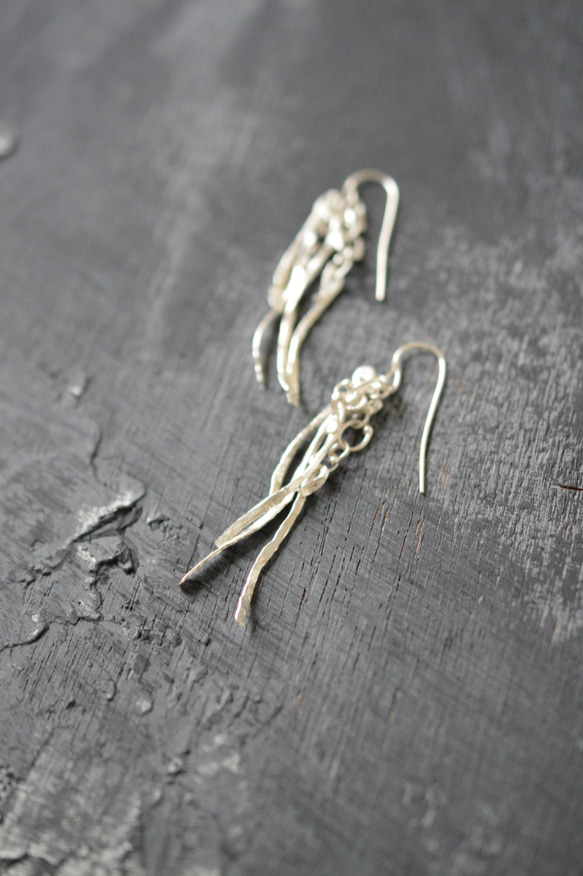 "orihime"silver pierced earrings 第2張的照片