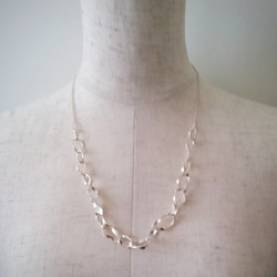 ”to be continued"silver necklace 第4張的照片