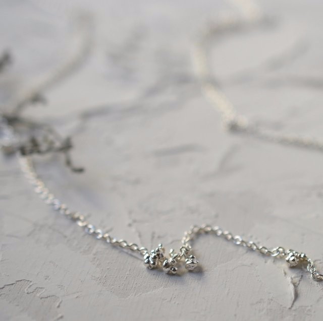 つぶやき シルバーネックレス【受注制作】 11,200円