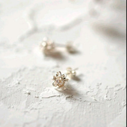 "amami" star candy silver　pierced earrings 第2張的照片