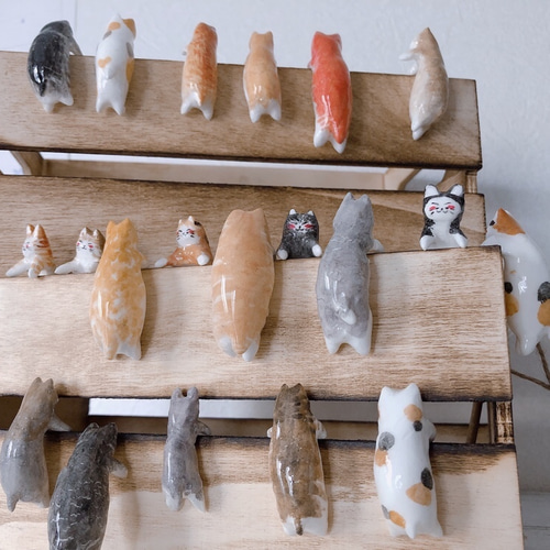 ふちねこ 5匹セット/猫 ふち猫 ネコ 縁猫 コップ カップ ガラス ねこ ファン待望！人気の“ふちねこ”が5年ぶりに復活‼『カフェ
