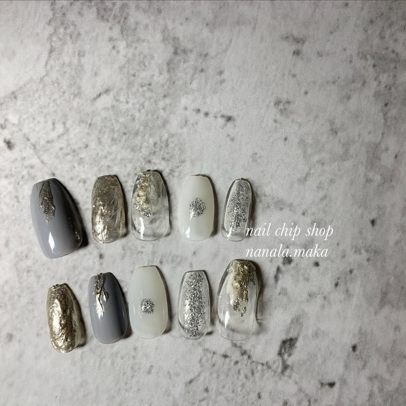 ネイルチップNo.079 ネイルチップ（つけ爪） joie 通販｜Creema  