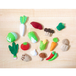 フェルトままごと♫野菜シリーズ② おもちゃ・人形 chocolla