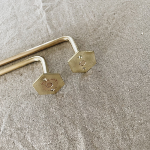 真鍮タオルハンガー《S》/タオルハンガー/真鍮バー/タオルバー