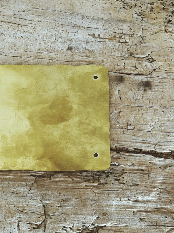 Brass plate 真鍮プレート・表札　《8×15》/表札/真鍮プレート 11枚目の画像