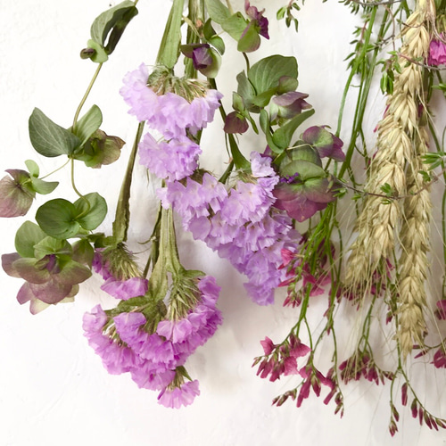 香り立つ無農薬 ローズマリーの木でできたガーランド ハーブと