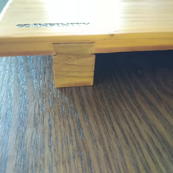 《再販》折敷（おしき、木製ランチョンマット）2020：食卓テーブルの上に置いてご使用していただくランチョンマットです。 5枚目の画像