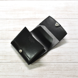 黒 ミニ財布 カードポケット6つ 楽天市場】FUJITAKA ACCESSORIES コンパクト 二つ折り財布 カード段6