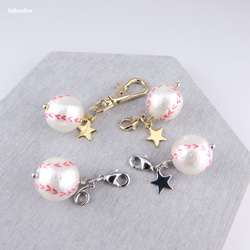 マスクチャーム３個セット⭐️⭐️ハンドメイド 全3色⟫ がくあじさいのマスクチャーム mini （ つまみ細工＊受注制作