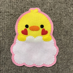 フェルト 名札 ひよこ ワッペン・アップリケ さわ 通販 10783679
