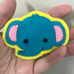 フェルト 名札 ぱんだ ワッペン・アップリケ さわ 通販 12825876