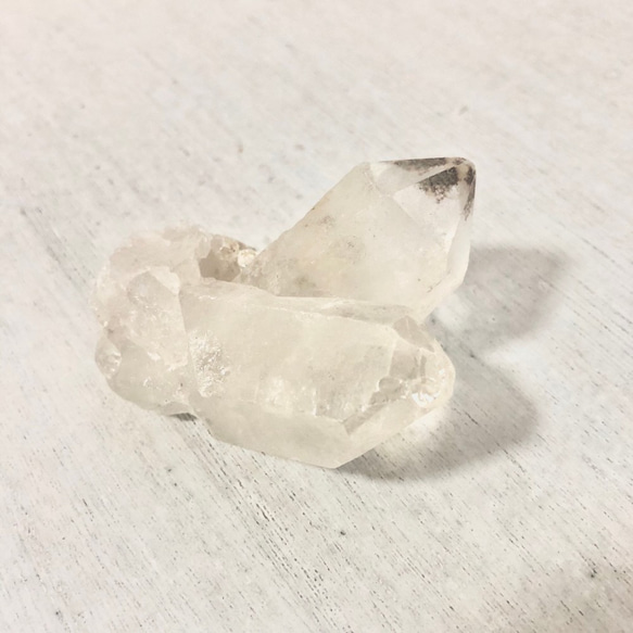 【原石一点物】ポイント原石 水晶 (ブラジル産) 1枚目の画像