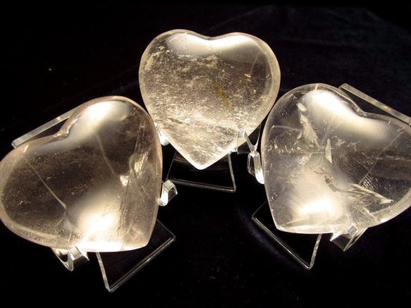 最高級品質】ハート型天然水晶 天然石 Tnp Parts 通販 1685647