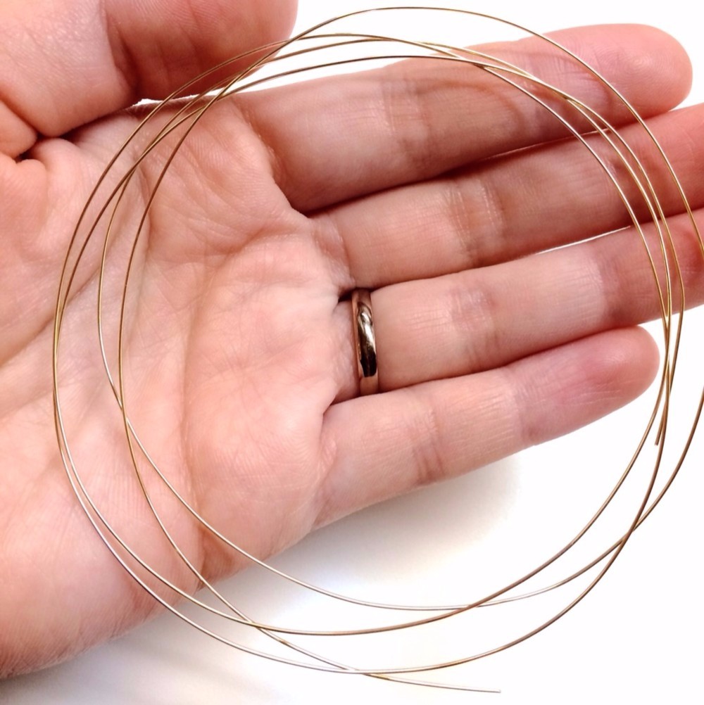 【約67m】0.25mm14KGFゴールドフィルド金張りハードタイプワイヤー 12,089円