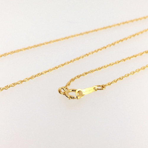楽天市場】アクセサリーパーツ ネックレスチェーン ゴールド