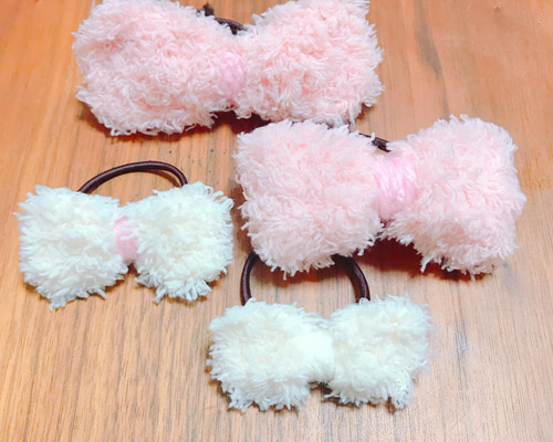 ♢Mimi No. ⑬⋈ ヘアゴム ハンドメイドリボン ⋈ ♢Mimi No. ⑬⋈ ヘアゴム ハンドメイドリボン ⋈