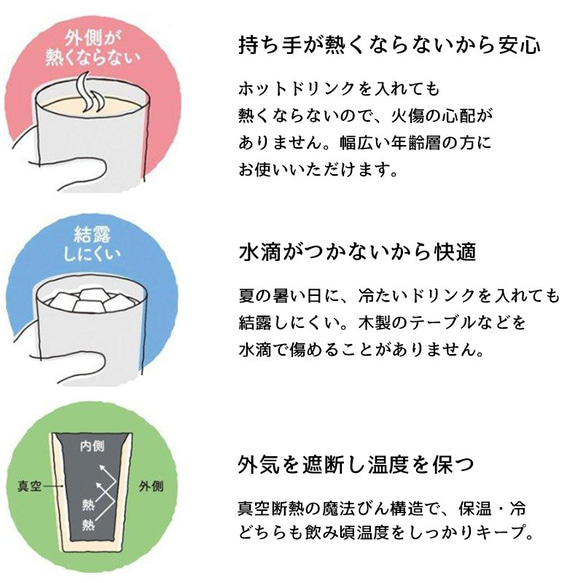 名入れ タンブラー 真空断熱 保冷 保温 ステンレス サーモス製 400ml 4枚目の画像