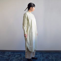 エジプト超長綿"GIZA COTTON"　シャトル織機　平織物 1枚目の画像