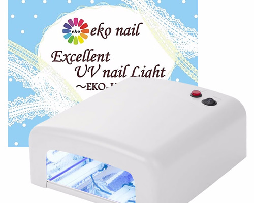 限定セール -SALE UVライト レジンを硬化させる紫外線照射器 36W ekonail ネイルパーツ
