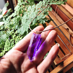 紫水晶ペンダント 3枚目の画像