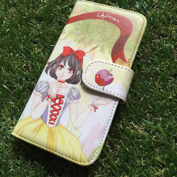 【オーダーメイド】白雪姫スマホカバーiPhone 1枚目の画像