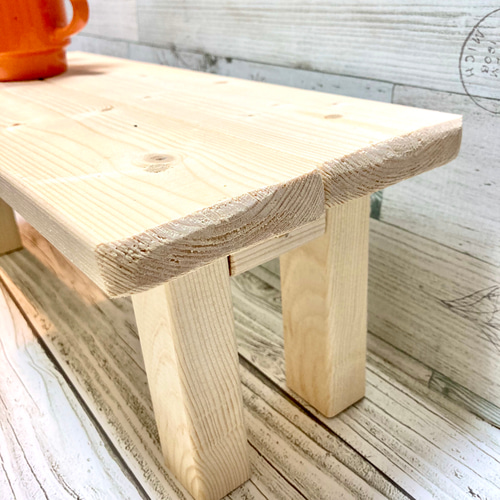 木製　ハンドメイド　水槽台　ベンチ　スツール　玄関台　プランター　シェルフ 0_95cf5cd8c630ad659b3d738b18f9