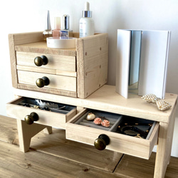 ジュエリーボックスとラックのセット】木製 プランタースタンド