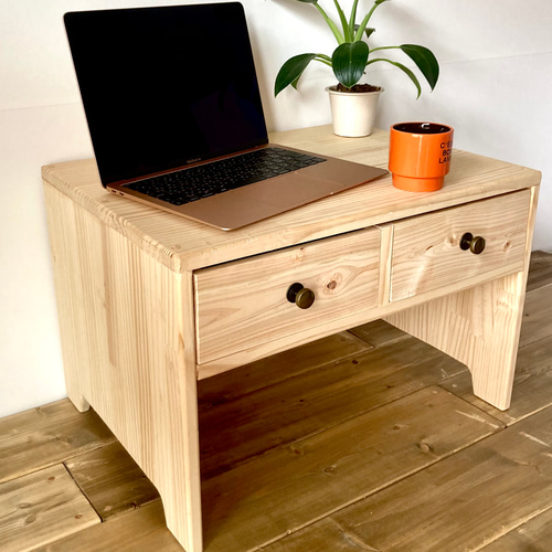 パソコンデスク 木製 ワークデスク 勉強机 ドレッサー 引き出し収納