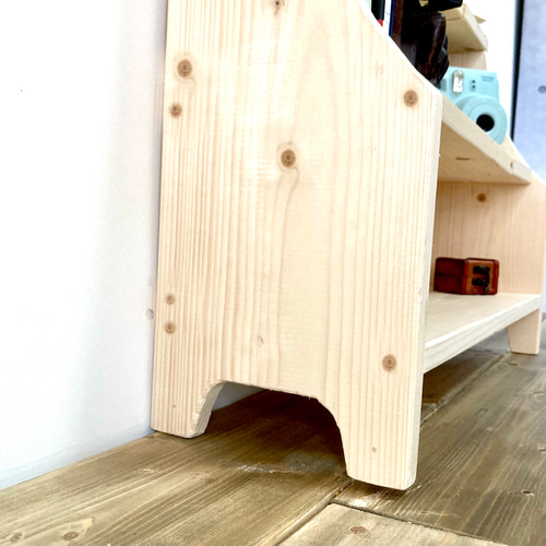 ハンドメイド♪木製プランターシェルフ♪観葉植物などに ハンドメイド