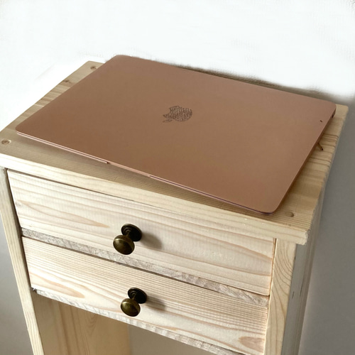 チェスト 北欧 木製 玄関収納 かわいい四つ脚 2段引き出し収納 ウッド