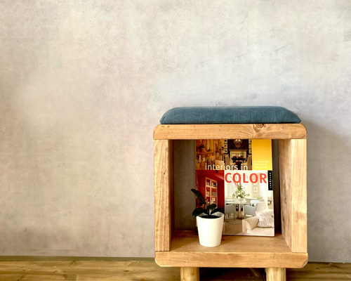 ハンドメイド　玄関ベンチ　ベンチ　飾り棚　サイドテーブル　木製家具 ハンドメイド 玄関ベンチ ベンチ 飾り棚 サイドテーブル 木製家具