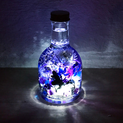 再販54✳︎『宇宙の森』プリザーブドフラワーとクリスタルのメルヘン