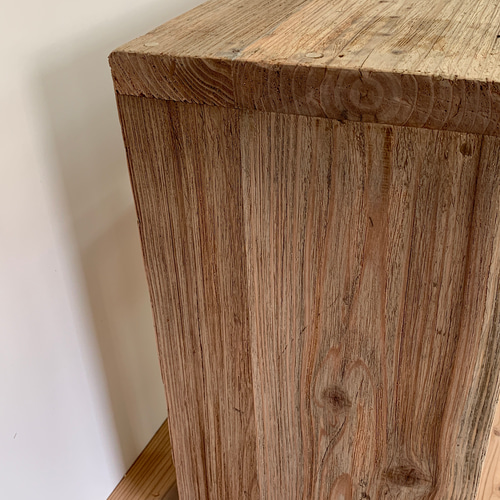 古材 テーブルとベンチのセット 机・デスク 龍木工(wood craft -ryu