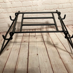 ソロキャンプ用、２段階調整可能アイアンロストル 2枚目の画像