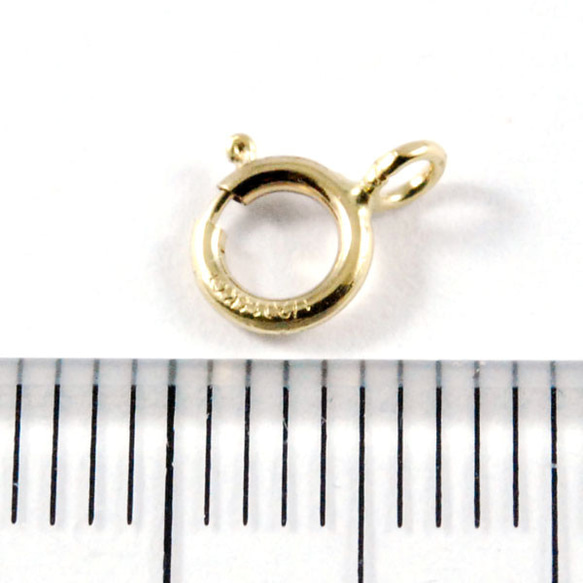 14KGF/K14GF /2個/引き輪 5mm  Gold Filled（ゴールドフィルド）gfe-005 2枚目の画像