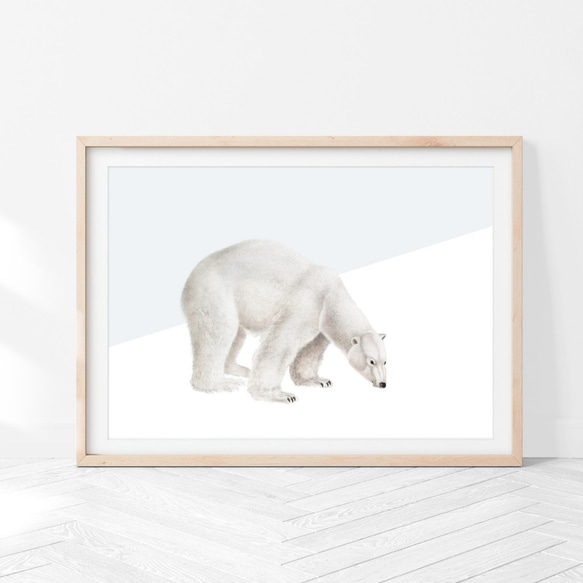 絵画 アートポスター 白熊の親子オーロラ 絵画 アートポスター 白熊の親子オーロラ オンラインショップ
