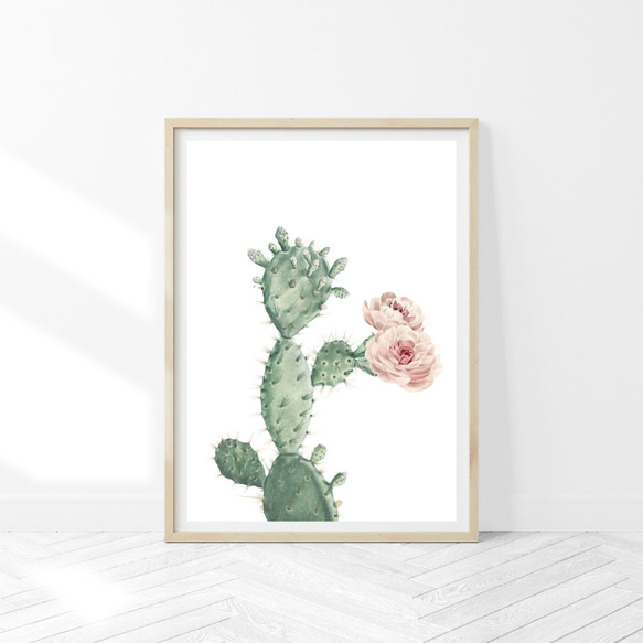 サボテン アートポスター (05_cactus_left) 人気・おすすめ｜多用途・生活用品におすすめ 口コミ人気 即納 日本国内即配送