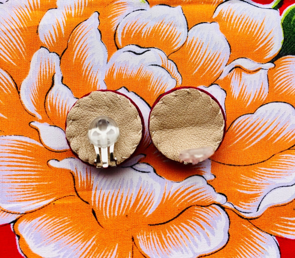 熊貓手工刺繡耳環動物耳環動物飾品MOCO MOCO 第3張的照片