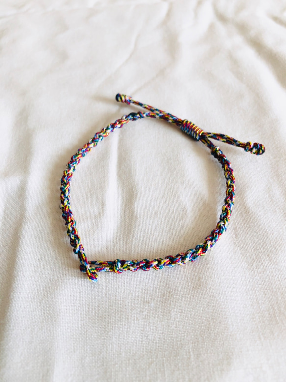 作家1点物ブレスレット Makie Bracelet - Suzu Aka 007 ブレスレット 漆 安 通販